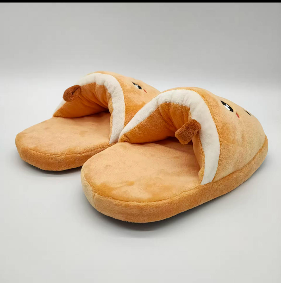Boba Bubble Tea Hauschuhe Pantoffeln Milk Tea Schuhe Winter flauschig warm