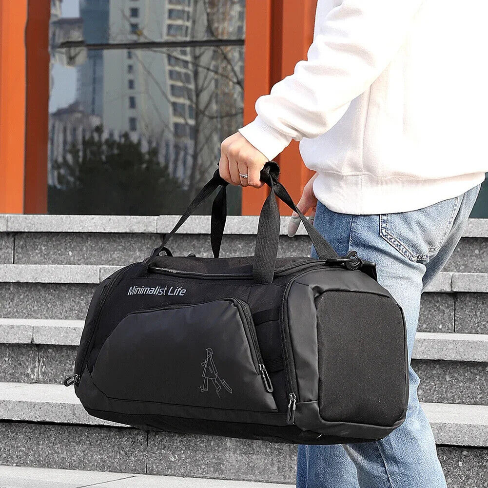 HABO Wasserdichte Nylon Sporttaschen Yoga Fitness Handtasche für Männer Frauen