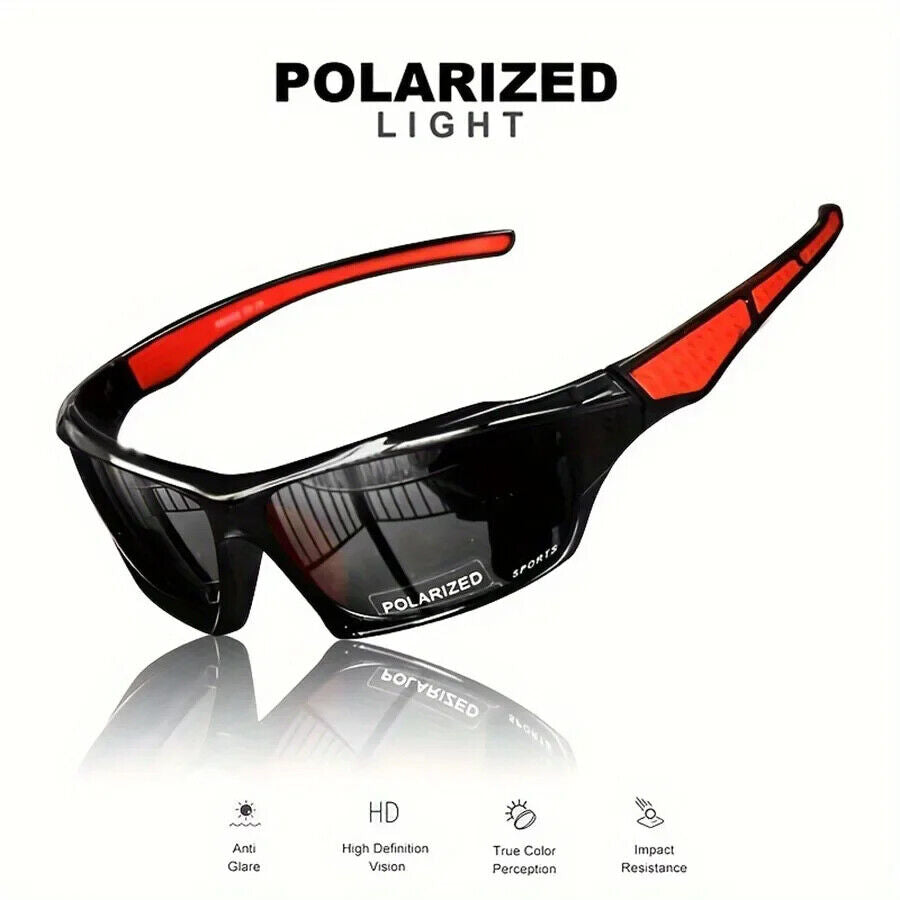 Sport Sonnenbrille Polarisiert Uv-Schutz Fahrrad Sonnenbrille Unisex Brille