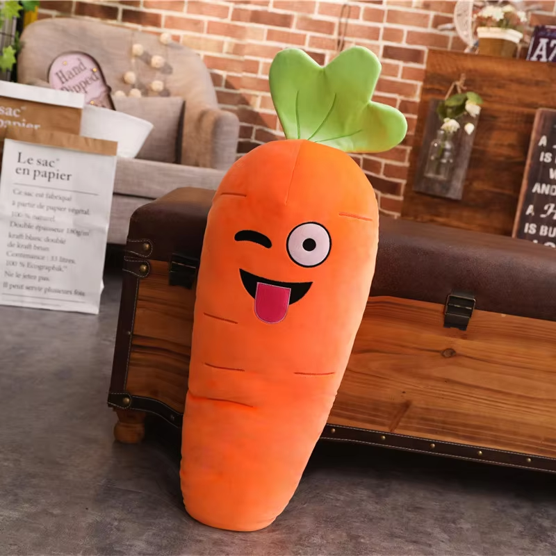 45-110Cm Karotte Plüsch Riesig Kuscheltier Orange Geschenk Hase Plüschtier Kind