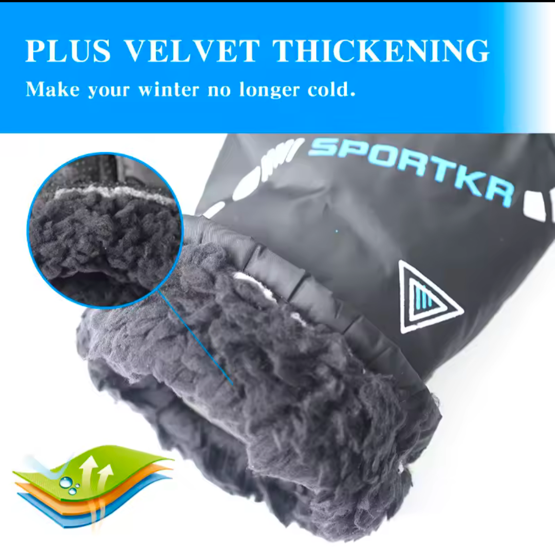 Winter Fahrradhandschuhe wasserdicht Ski Motorrad Unisex thermal Handschuhe