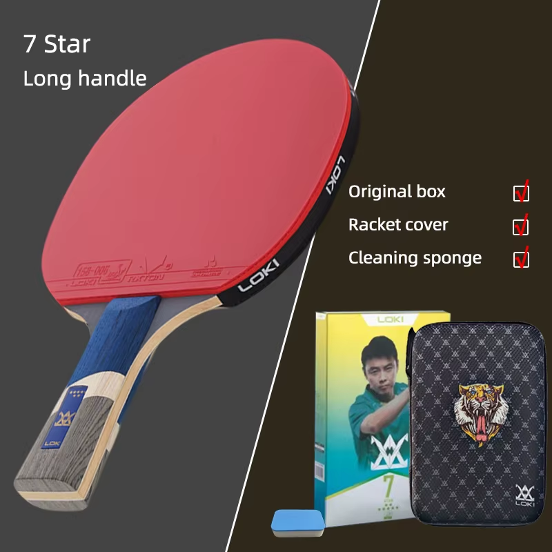 HABO Tischtennisschläger – Professionelles 5+2 Carbon-Paddel für Ultra-Offensive