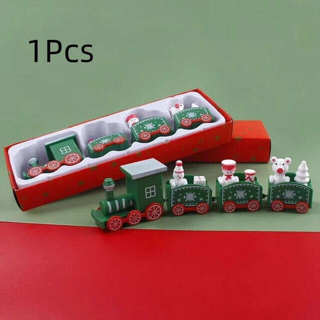 HABO Weihnachtszug /Adventszug Weihnachten Geschenk Kinder Dekoration Rot Grün