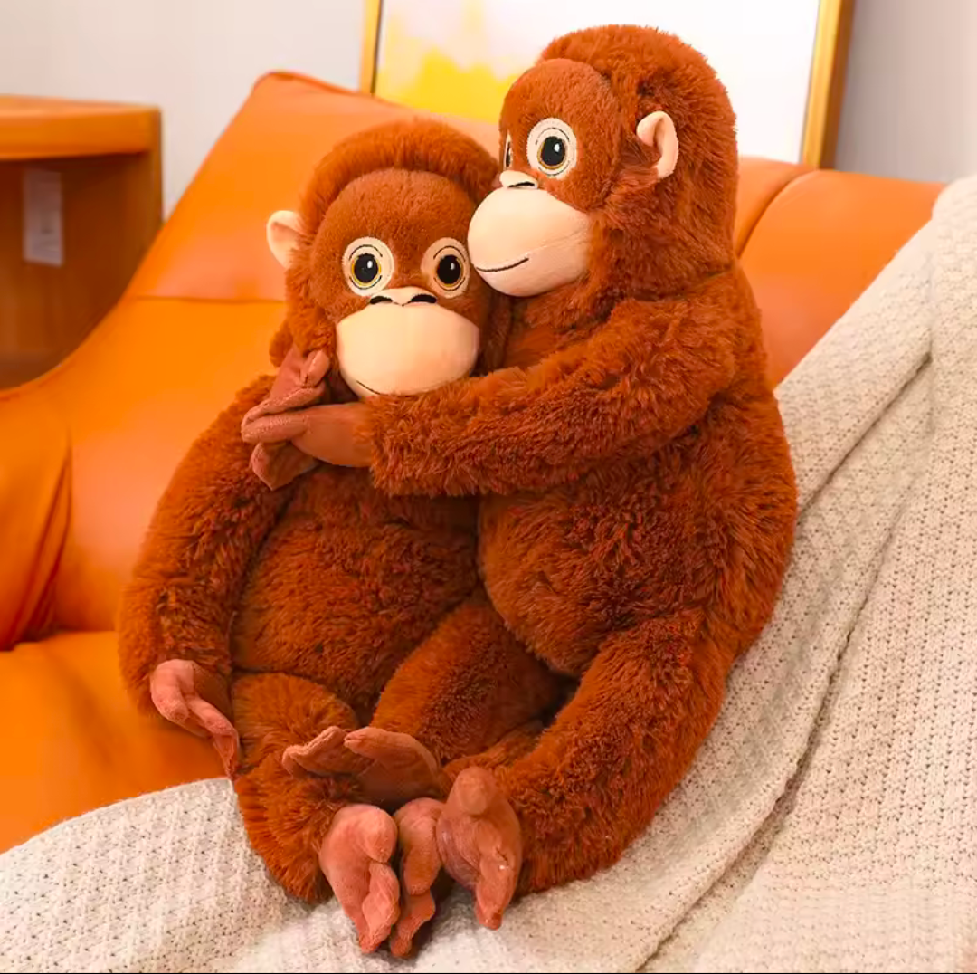 Affe Gorilla Kuscheltier Plüschtier Spielzheug weich Kinder 66 cm
