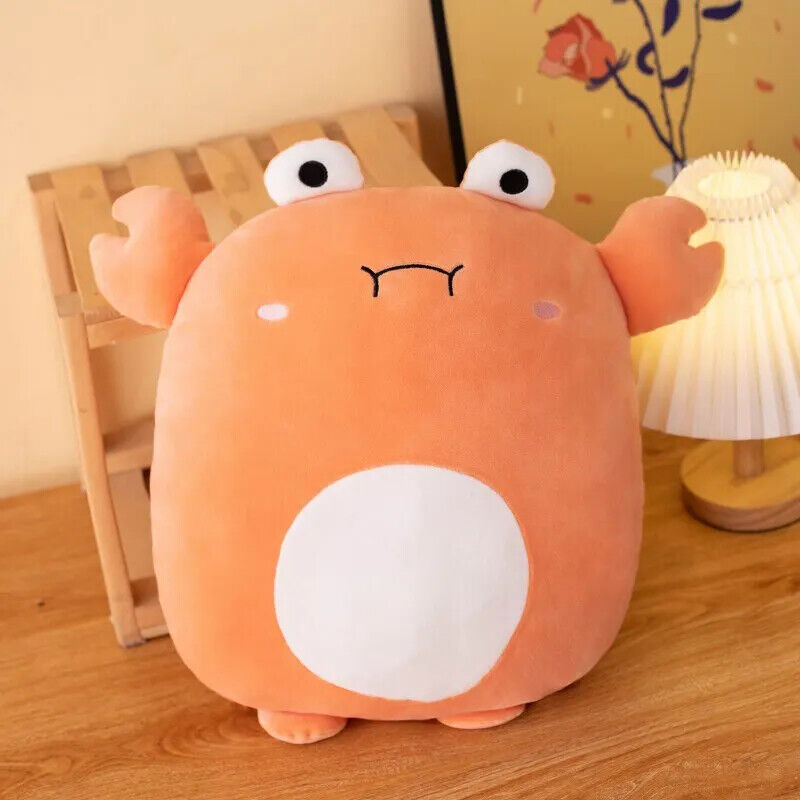 40 Cm Kuschelltier Plüschtier Pinguin Schwein Kaninchen Panda Krabbe Kawaii Kind