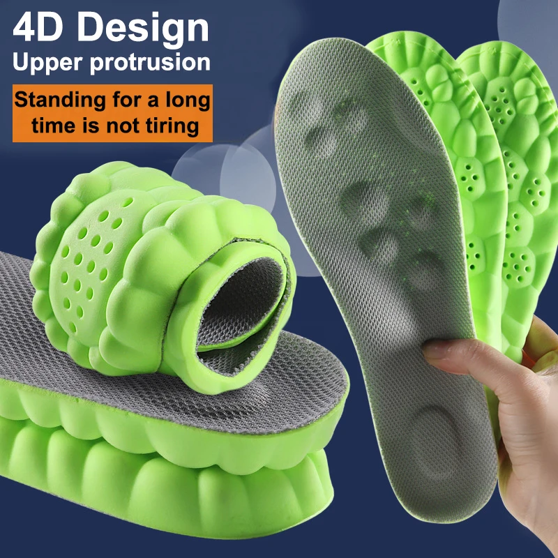 HABO Einlegesohlen Weich Schuhe Atmungsaktiv Bequem Laufen Sport Sneaker Ortho