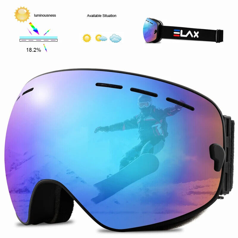 HABO Doppelschichtige Anti-Fog Ski Brille Snowboardbrille für Outdoor-Sportarten