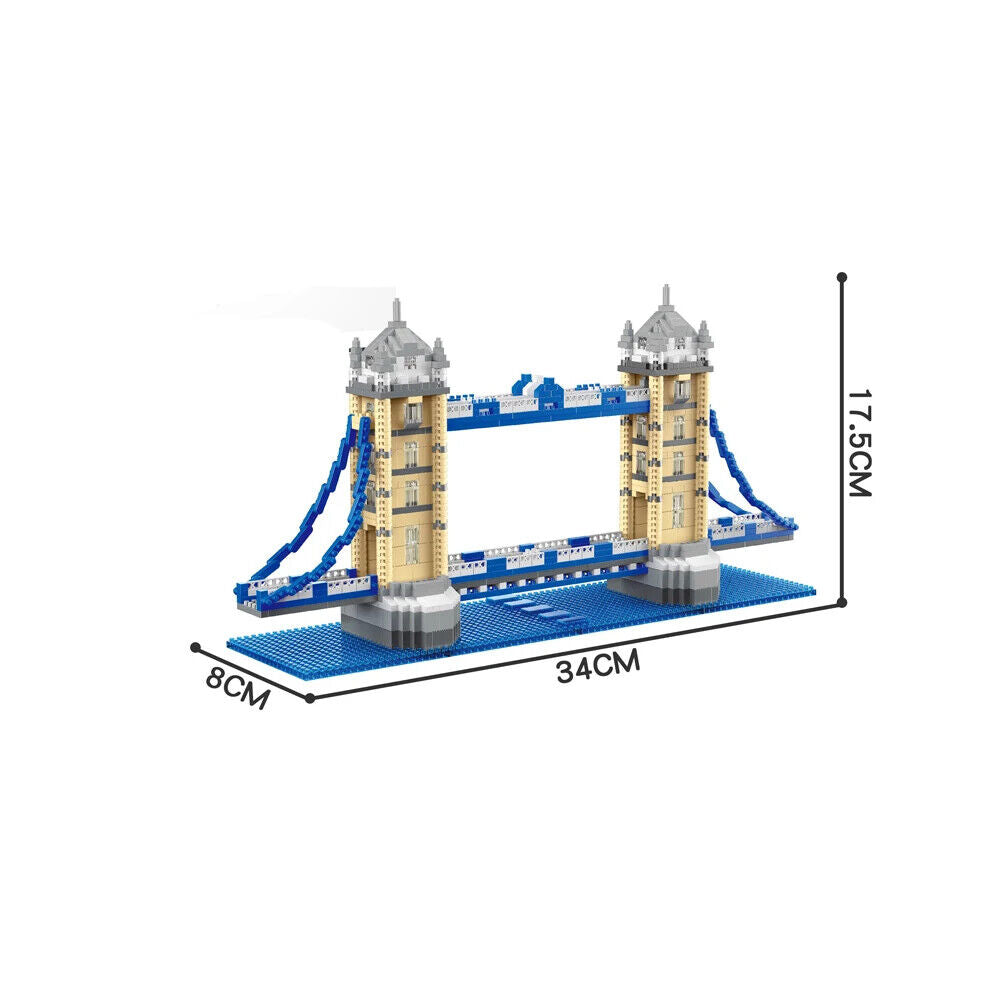 Bausteinset Historische Gebäude Big Ben Eifel Pisa Modelle Steckbausteine Kinder