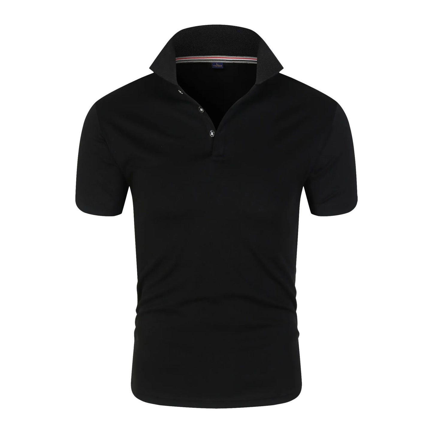 HABO Urbanes Herren-Polo Shirt Schlankes Design mit Klassischem Streifen Detail