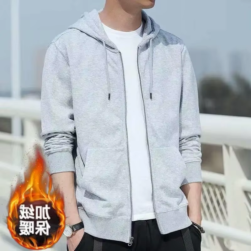 HABO Trendiges Herren-Sweatshirt mit Kapuze – Verdickt und Warm, FleeceGefüttert