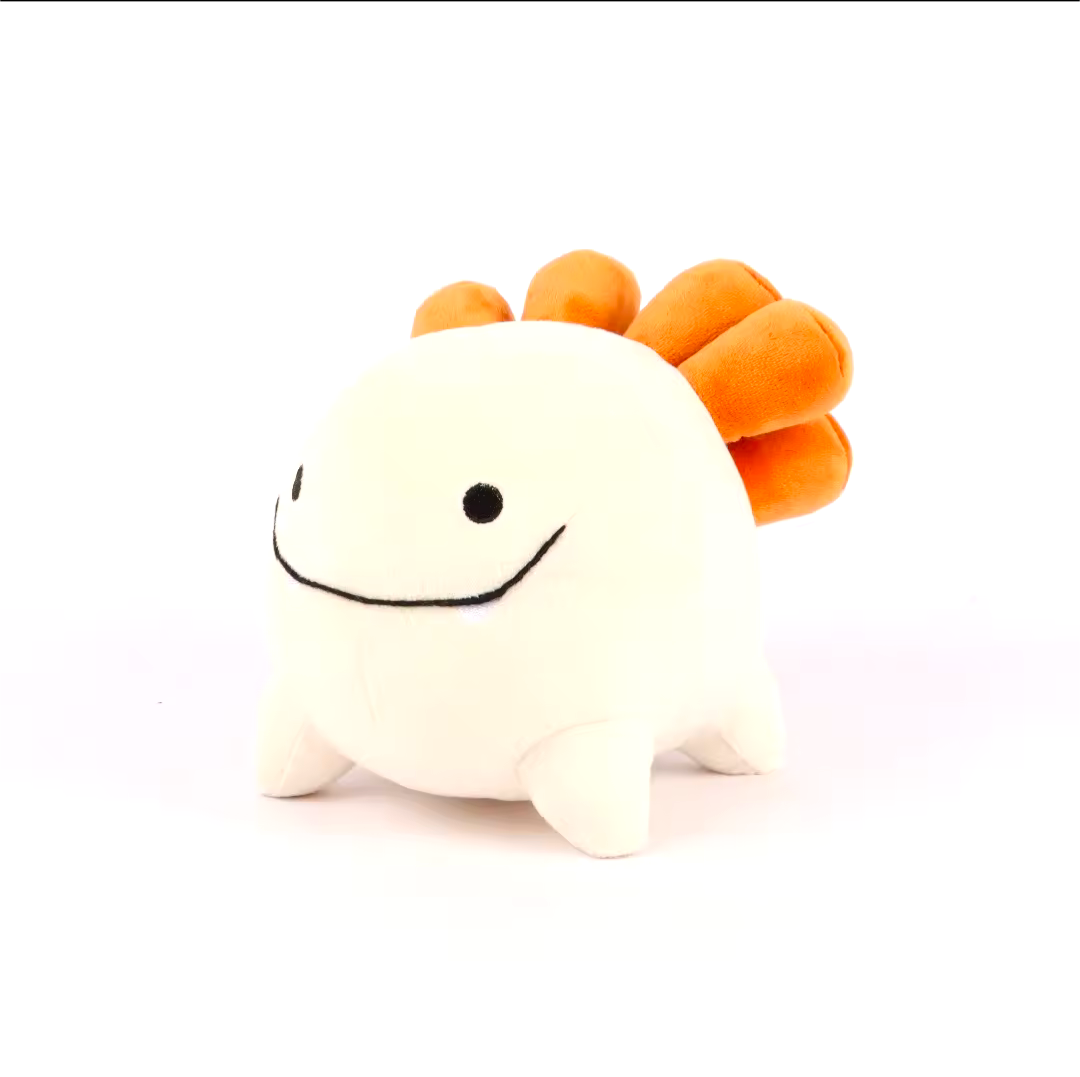 axolotl plüschiter kleines axolotl kuscheltier süß mit lächeln für Kinder