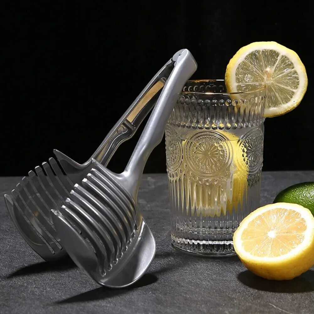 HABO Edelstahl Handheld Obst- und Gemüseschneider – Cutter für die Küche