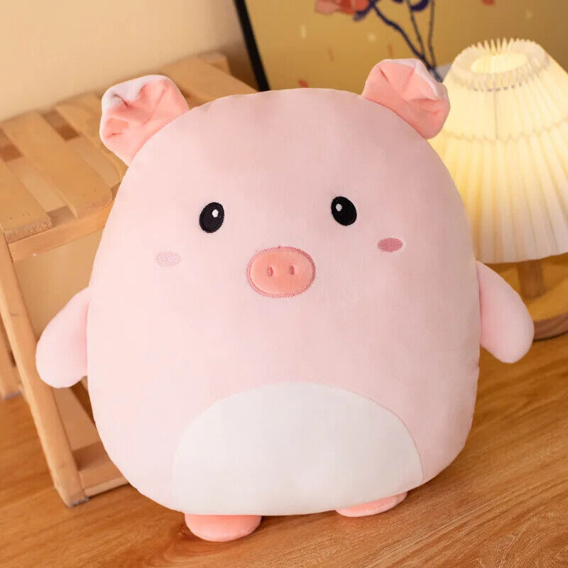 40 Cm Kuschelltier Plüschtier Pinguin Schwein Kaninchen Panda Krabbe Kawaii Kind
