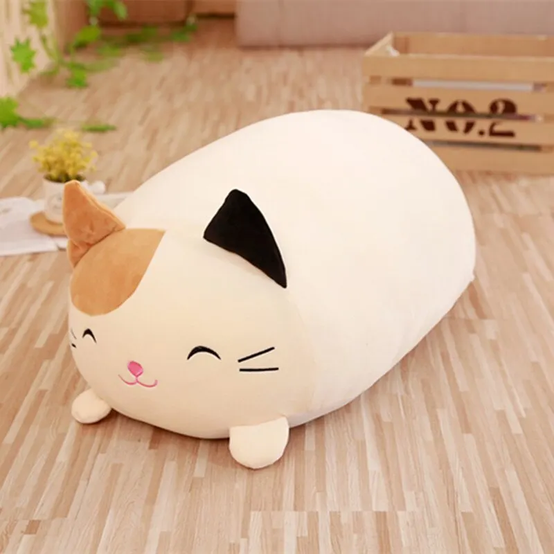 Weiches Tier Kissen 28/60Cm Niedliche Katze Schwein Hund Frosch Plüsch Tier Gefü