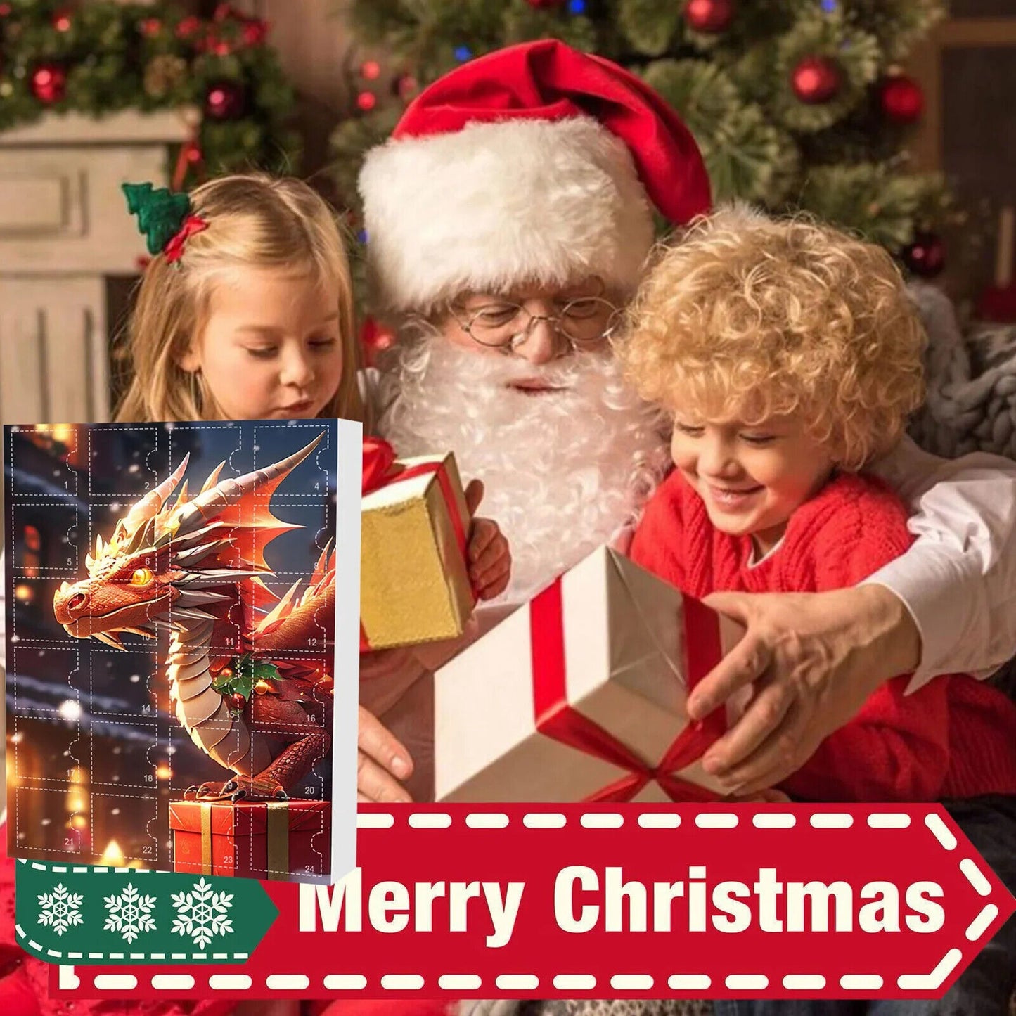 Adventskalender Kinder Drachen Geschenk Süß Drachenbabys Jungs Mädchen
