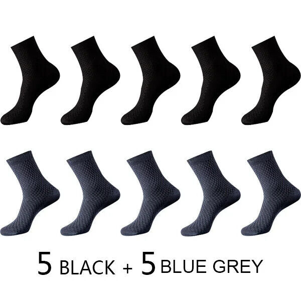 Hochwertige Premium Socken 10 Paare Atmungsaktive weiche Kompressions Socken