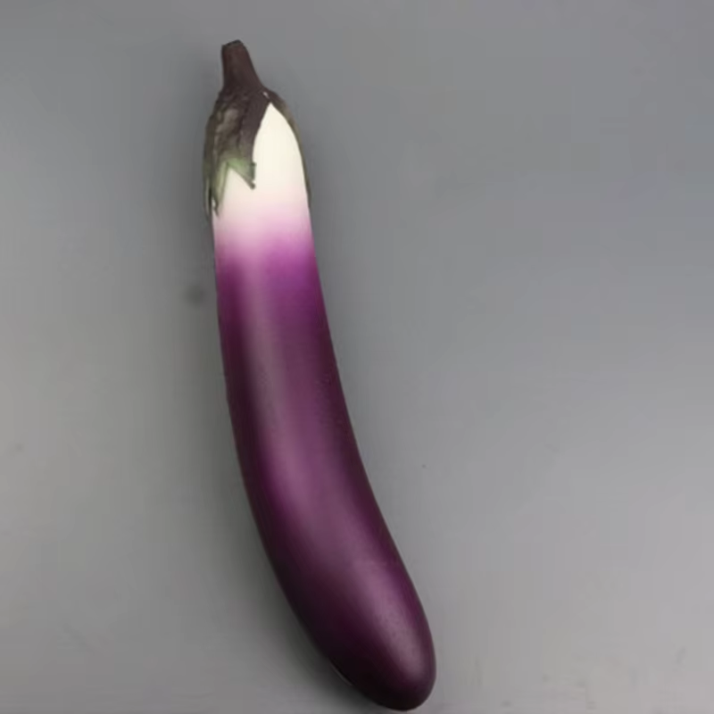 HABO Fake Aubergine Gurke Realistische Nachbildung Obst Dekoration Gemüse