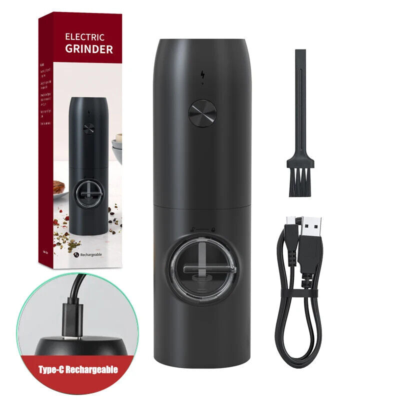 HABO Elektronische Gewürz Mühle Salz Pfeffer Wiederaufladbar USB-C Modern