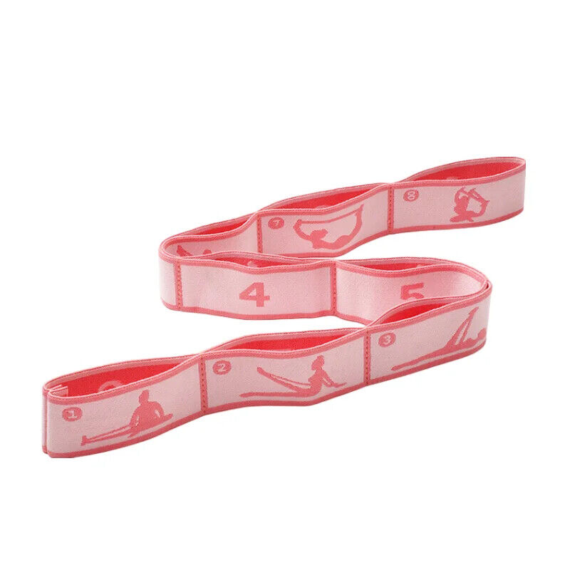 HABO Band Yoga Stretching Gürtel Elastische Bänder für Pilates Trainings
