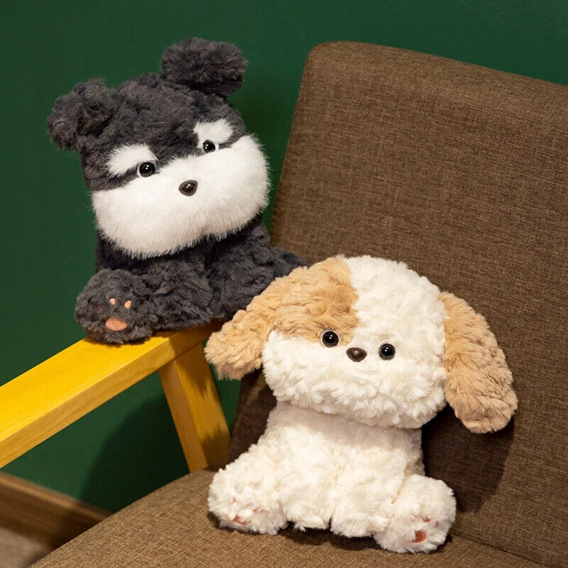 Kawaii Plüsch Welpen Spielzeug Schnauzer Puppen