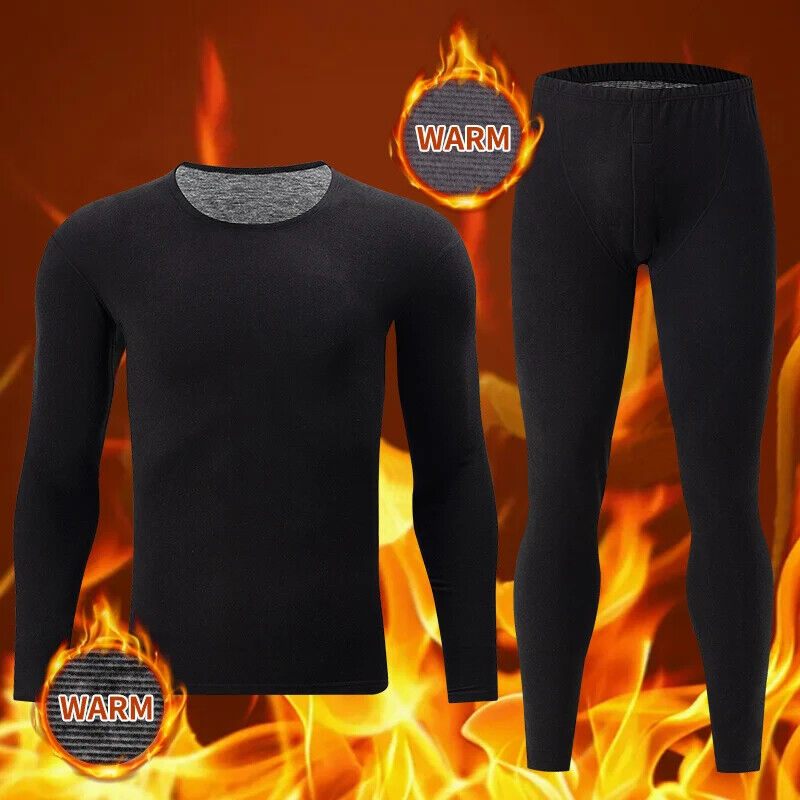 HABO Thermo Unterwäsche Ski Unterwäsche 2-Teilig Herren Herbst/Winter Bequem