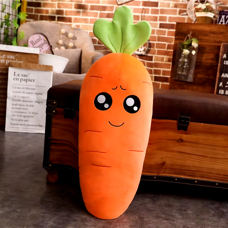 45-110Cm Karotte Plüsch Riesig Kuscheltier Orange Geschenk Hase Plüschtier Kind
