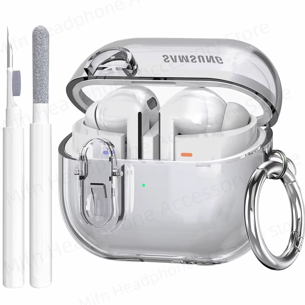 HABO Transparentes Schloss mit Reinigungskit für Samsung