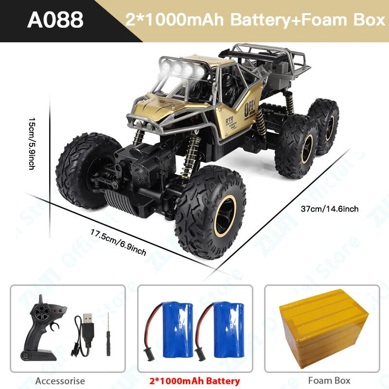HABO Ferngesteuertes Rc-Auto Mit Beleuchtung Spielzeug Auto offroad Für Kinder