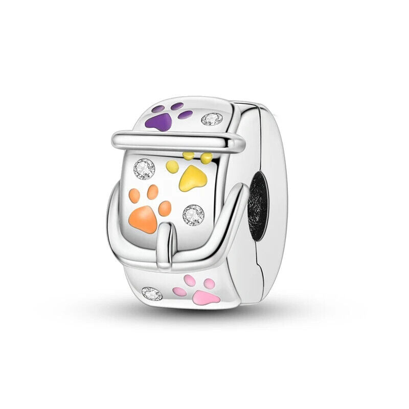 HABO TiereSerie Charms Silber – Hund, Katze Perlen für Pandora Armband Anhänger