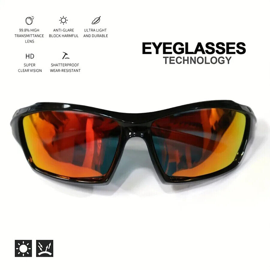 Sport Sonnenbrille Polarisiert Uv-Schutz Fahrrad Sonnenbrille Unisex Brille