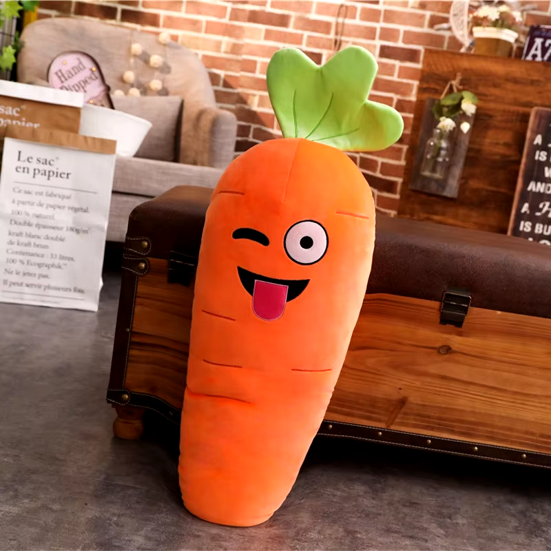 45-110Cm Karotte Plüsch Riesig Kuscheltier Orange Geschenk Hase Plüschtier Kind