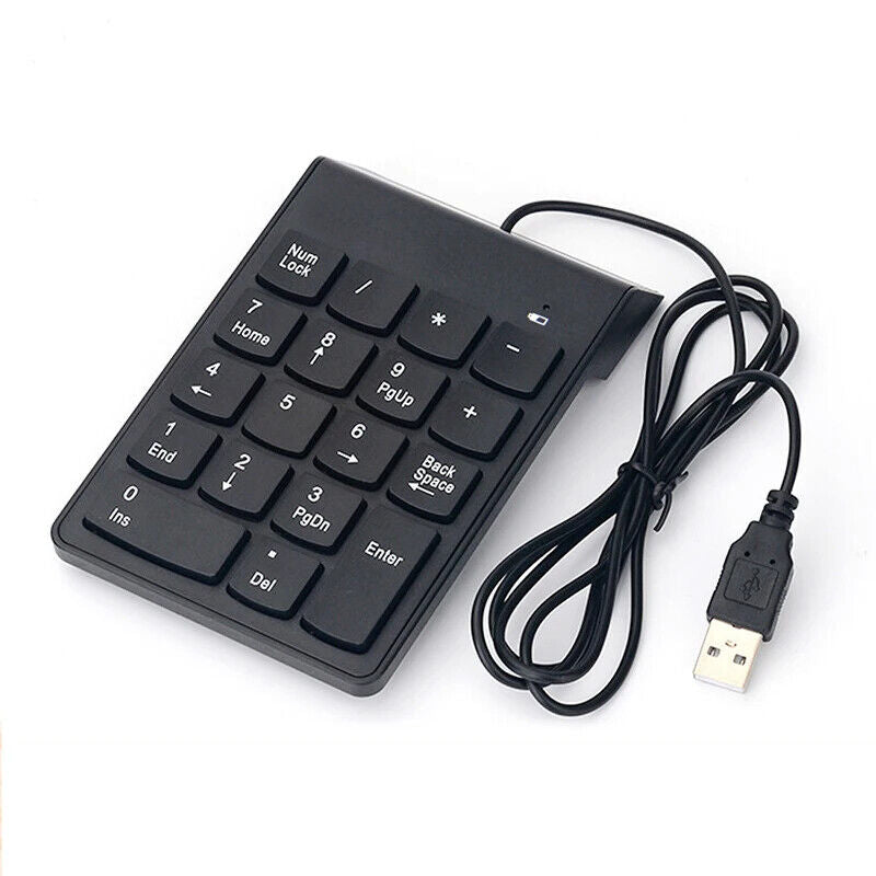 HABO Tastenblock USB Kabel PC Laptop Numerische Tastatur Büro Arbeiten