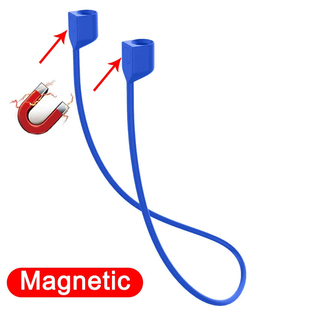 HABO Silikon Anti-Verlust Magnetseil für AirPods – Ohrhörer Strap für AirPods