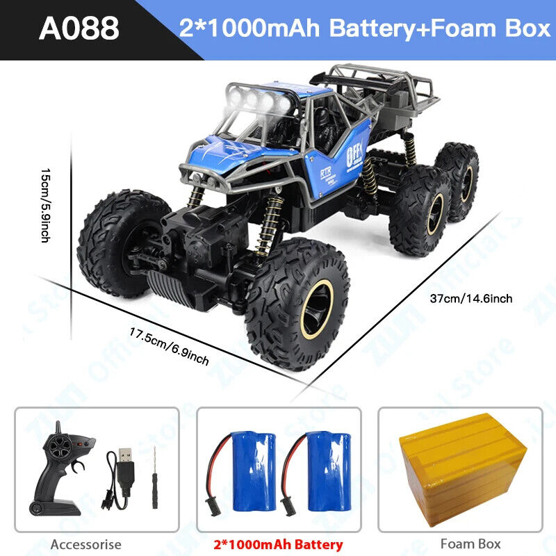 HABO Ferngesteuertes Rc-Auto Mit Beleuchtung Spielzeug Auto offroad Für Kinder