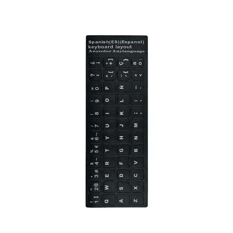 HABO ENG Spanisch Italienish Koreanisch Tastaturaufkleber Sprachaufkleber Laptop