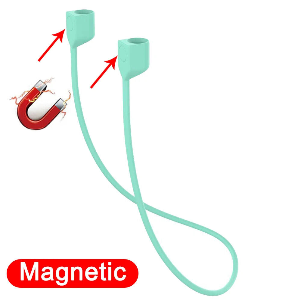 HABO Silikon Anti-Verlust Magnetseil für AirPods – Ohrhörer Strap für AirPods