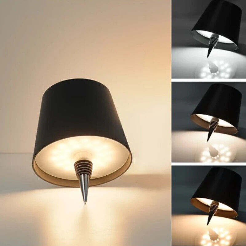 HABO Flaschen Tischlampe Touch-Steuerung Dimmbar Lampe Flasche Garten Sommer