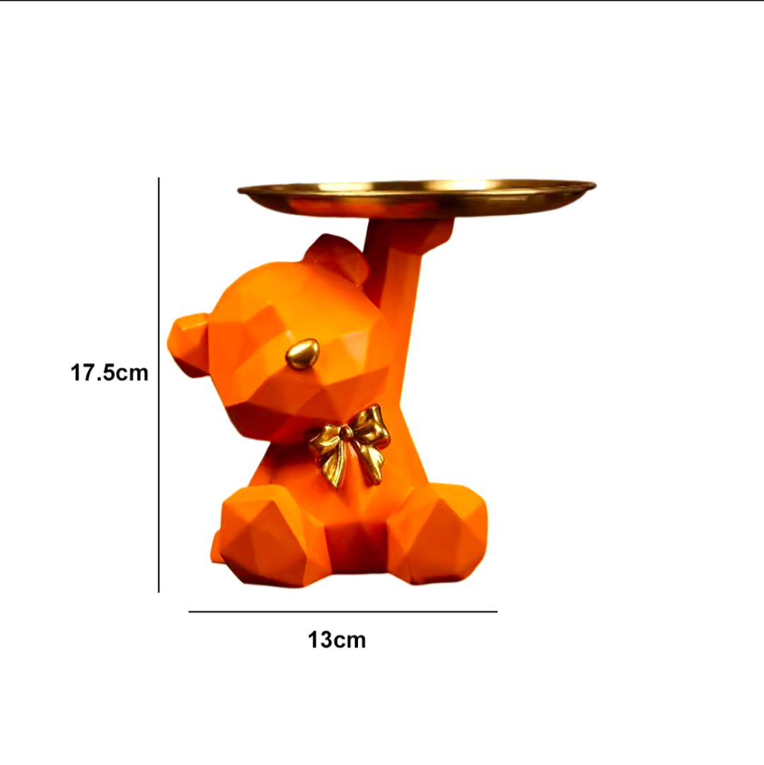 Bären Schlüsselhalter Figur im Bärendesign Eingang Süßigkeitenhalter Gäste