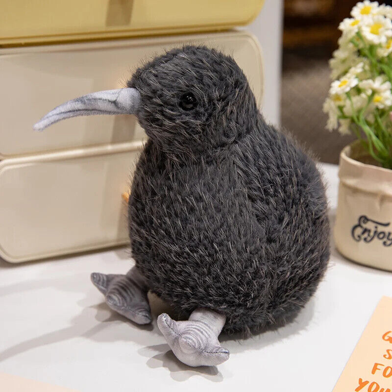 20-35 cm Plüsch-Kiwi-Vogel – Weiches Kissen und Spielzeug aus Neuseeland