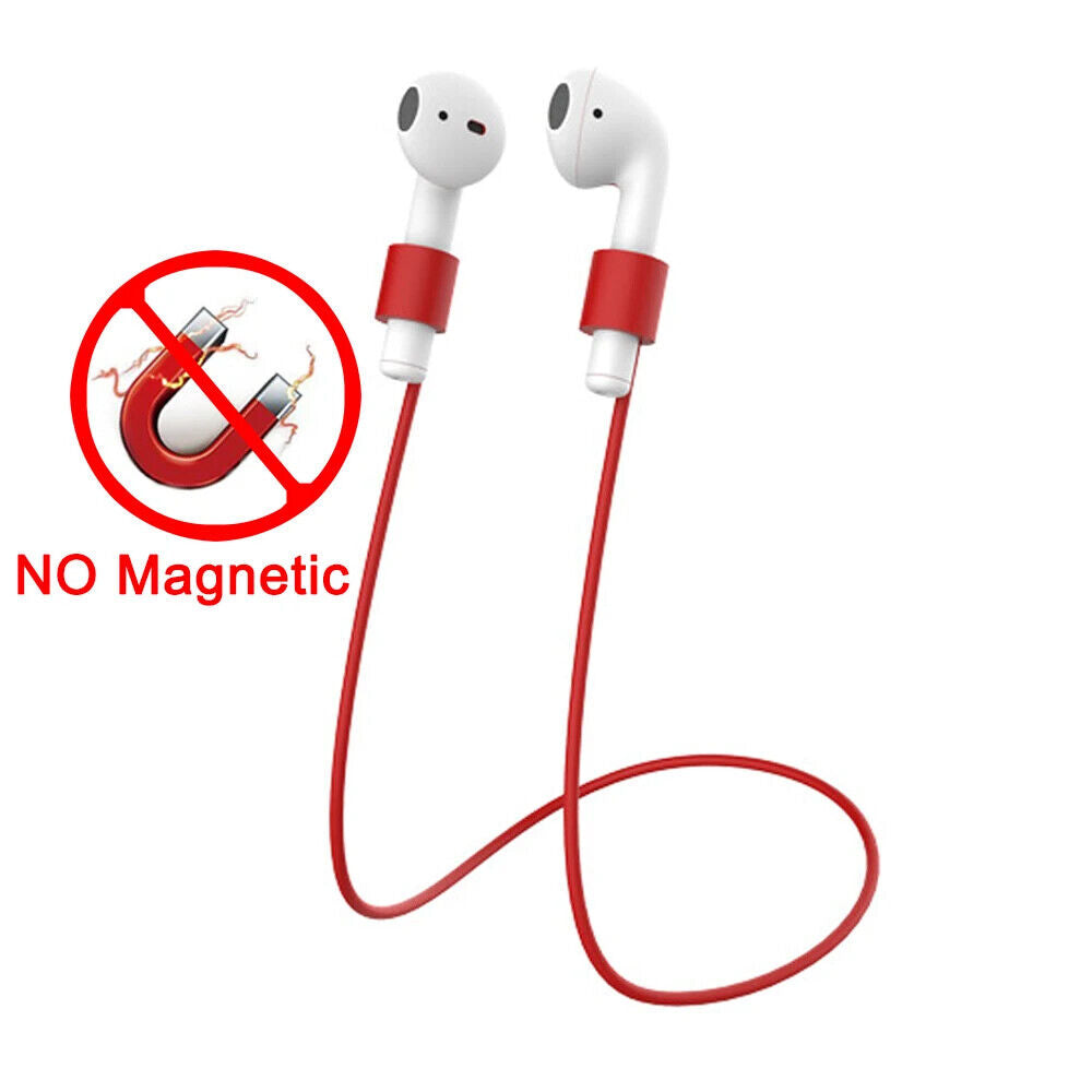 HABO Silikon Anti-Verlust Magnetseil für AirPods – Ohrhörer Strap für AirPods