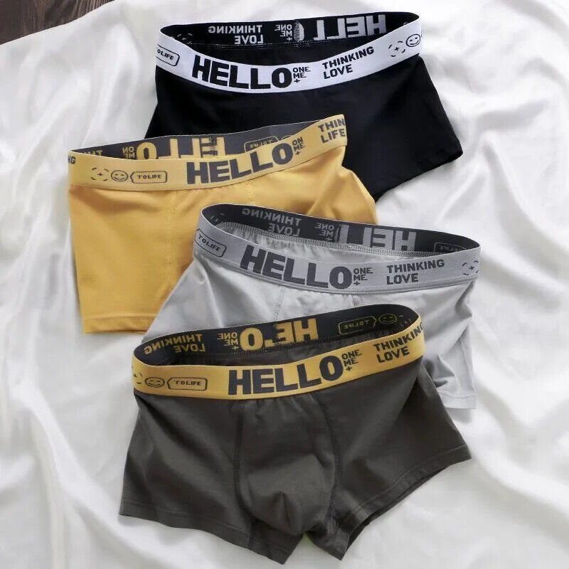 6 Stück Herren Unterwäsche Boxershorts Männer Baumwolle Unterhose Atmungsaktiv