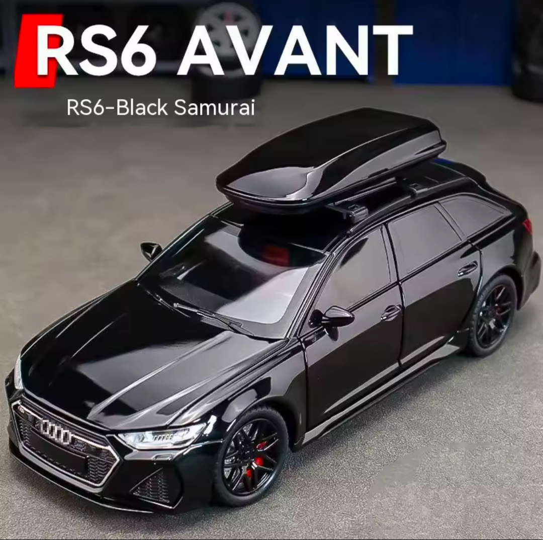 Audi RS6 Auto Modellauto Sammlerstück Spielzeug detailgetreu Maßstab 1:32