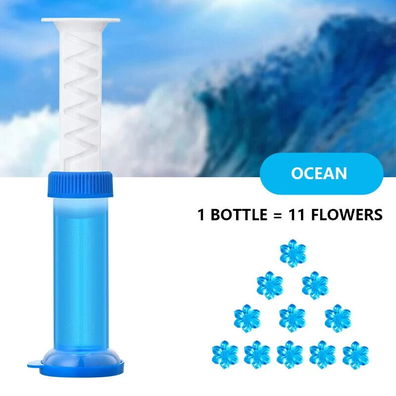 HABO Blume Toilettenreiniger Gel Aromatisches Reinigungsmittel Geruchsentfernung