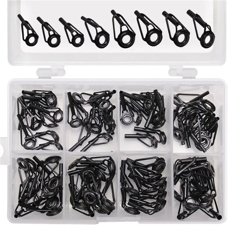HABO Top Spitze Guide für Spinning- und Casting-Angelruten Edelstahl-Rahmen