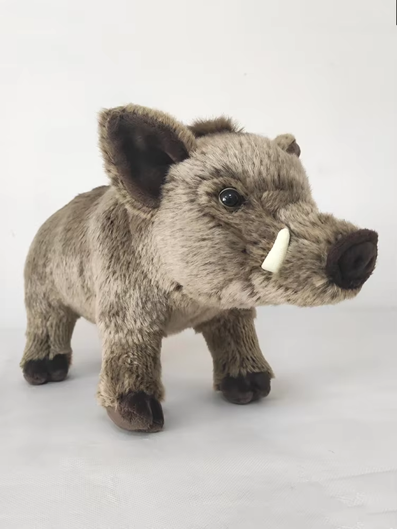 HABO Wildschwein Warzenschwein Afrika Schwein Kuscheltier Plüschtier Geschenk