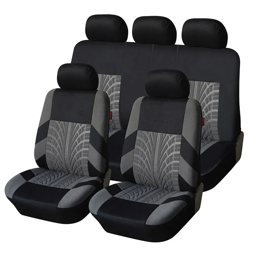 HABO Autositzbezüge Komplettes Set für SUV, Limousine & Van – Universal-Stoff