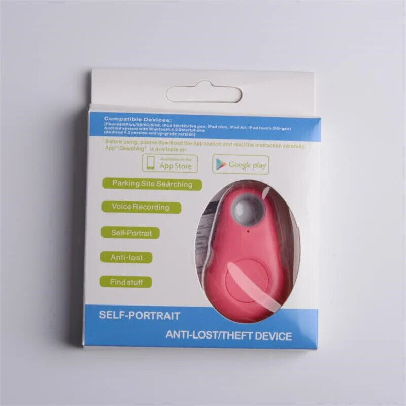 GPS Tracker für Haustiere Mini Bluetooth Anhänger Locator für Auto Kind Haustier
