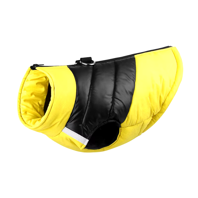 HABO Wasserdichte Hundejacke Steppjacke Warm Winter S - 5XL Hund Reißverschluss