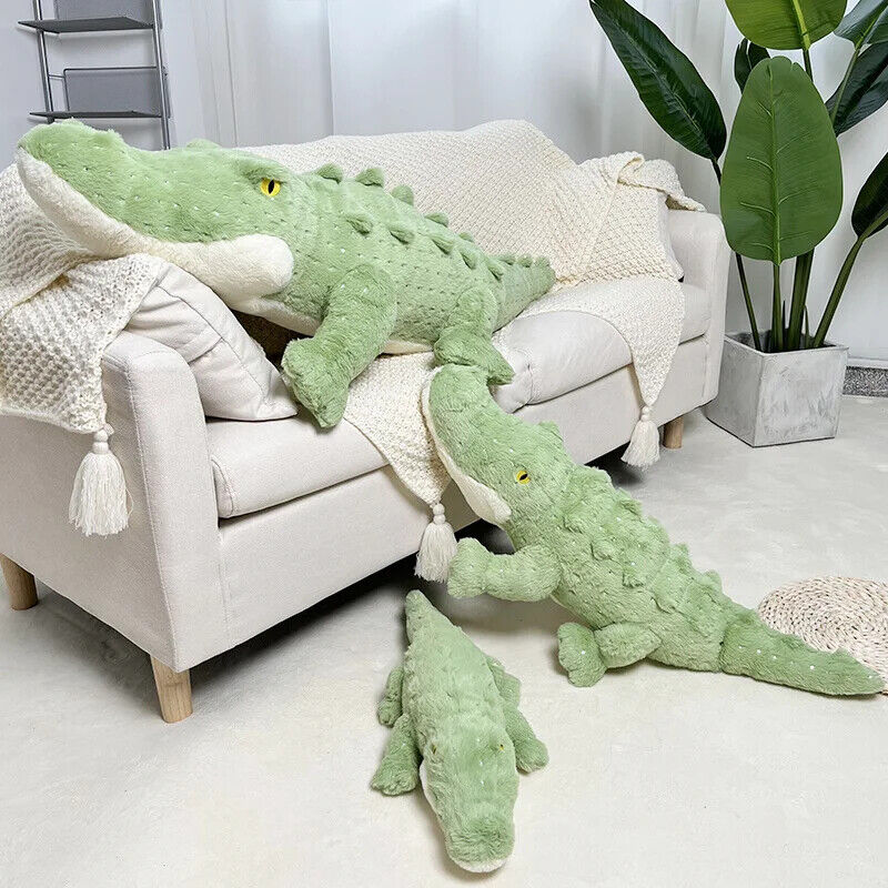 55-115Cm Großer Plüsch Krokodil Weiches Kissen-Spielzeug