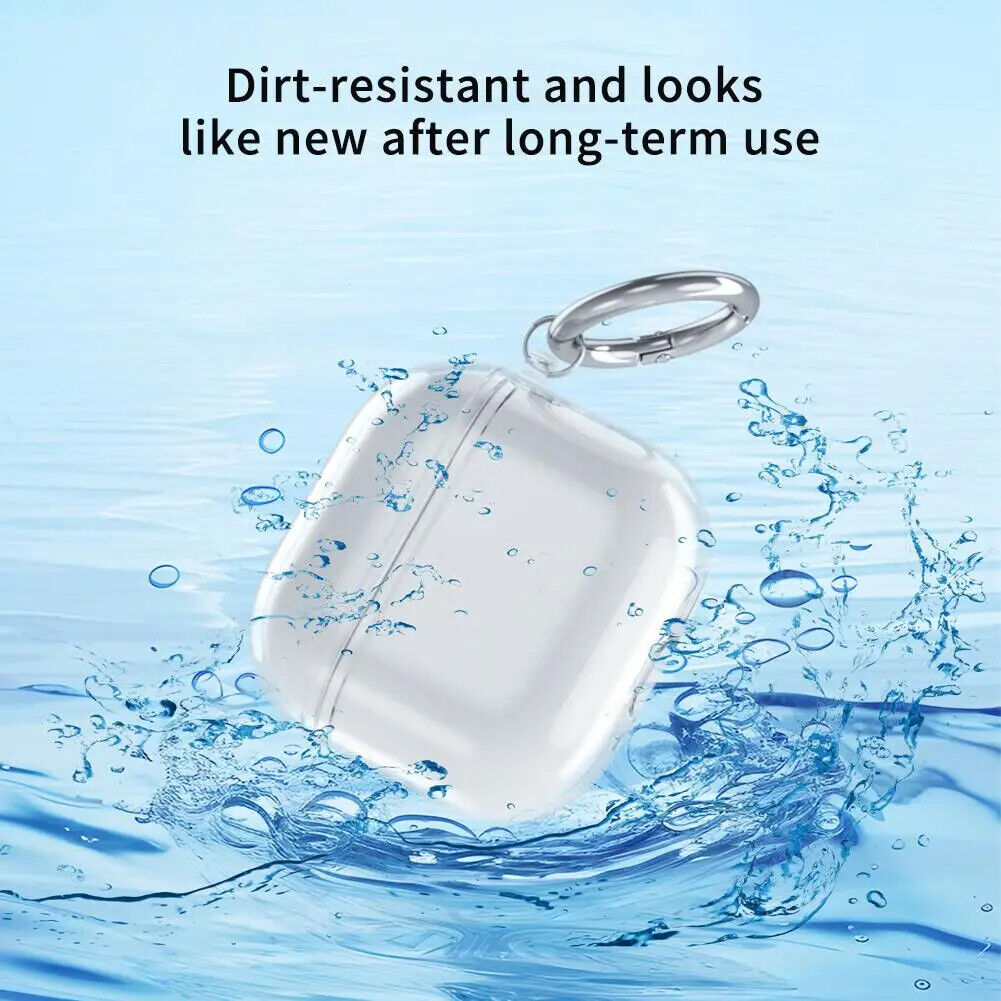 HABO Case Airpods transparente Schutzhülle für Airpods 4 Klare Abdeckung